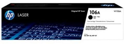 HP 106A toner preto