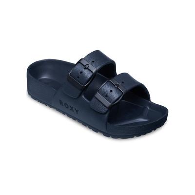 Sandale ROXY "Rg Kattie", Jungen, Gr. 13(30), blau (schwarz), Obermaterial: 95% EVA/5% synthetischer Kunststoff, Futter: k. A., Laufsohle: 100% EVA., Schuhe Sandale