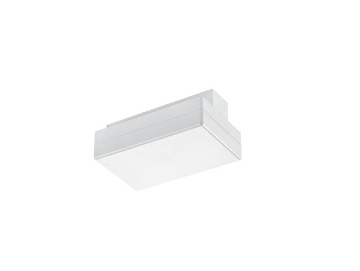 Trio Leuchten Schienensystem-Einspeiser, Weiss, Kunststoff, 8x5.2x13.5 cm, Lampen & Leuchten, Leuchtenzubehör