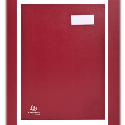 Exacompta 24184E Unterschriftenmappe Direktion, 18 Fächer, 24x32cm - Bordeauxrot