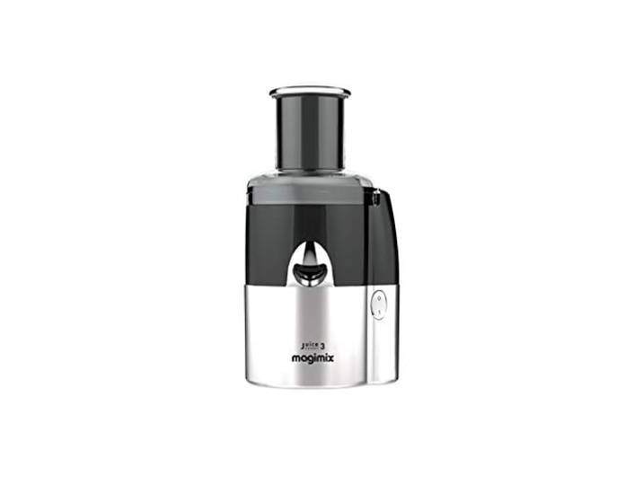 magimix Entsafter - Juice Expert 3 - Slow Juicer 3-in-1, Chrom XL-Einfüllschacht, Zitruspresse, Smoothie-Funktion, 400W, BPA-frei