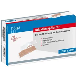 Injektionspflaster Hypoallergen 1,2x4 cm 200 St