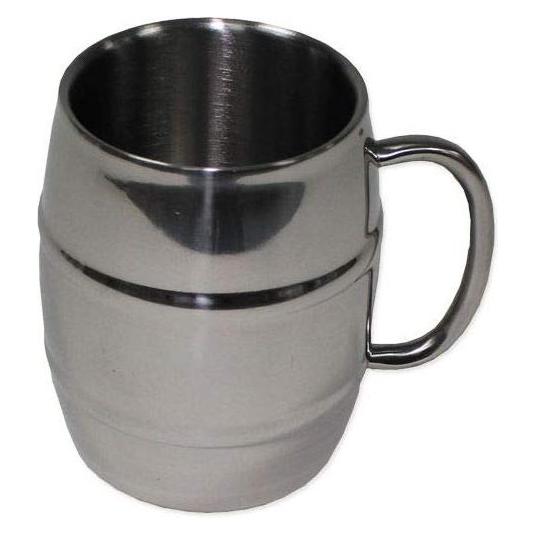 Fox Edelstahl Krug "Fass" (450 ml) (33296)