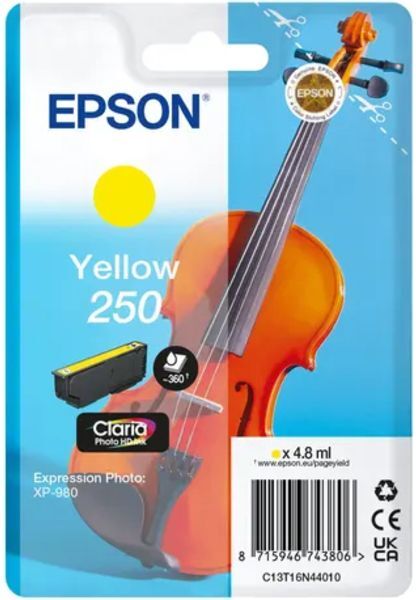 Epson 250 (C13T16N44010) - Gelb - Druckerpatrone