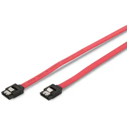 Digitus SATA Anschlusskabel, L-Typ, m/ Verschluß Bu/Bu, 0.5m, gerade, SATA II/III