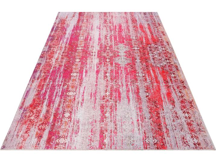 Teppich WECON HOME Sunset in Faro , bunt (multi), B:190cm H:6mm L:290cm, Kunstfaser, Teppiche, Teppich, Wohnzimmer