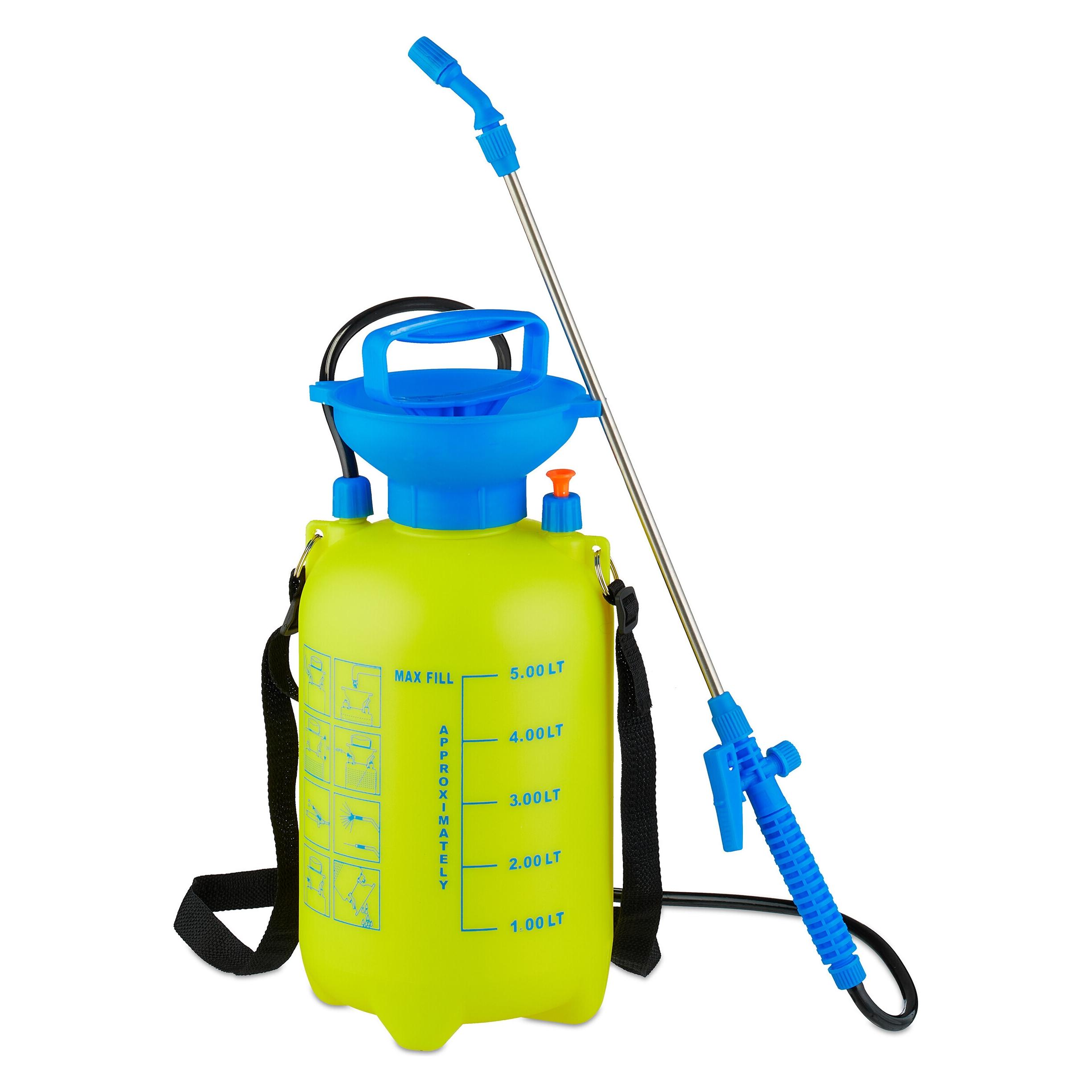 Relaxdays Drucksprüher mit Lanze (5 l) (4052025866105)