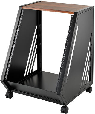Wavebone Fin Rackmount Case Wood