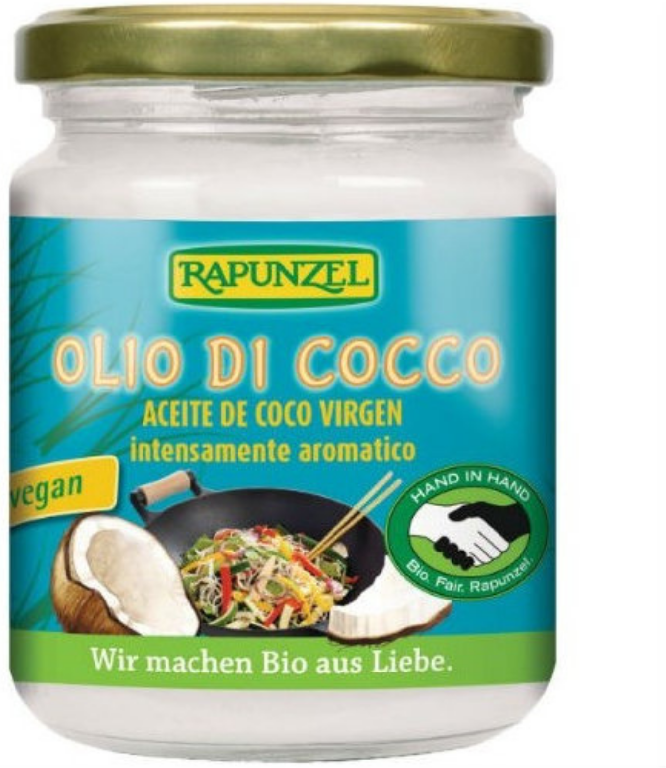 RAPUNZEL Olio Di Cocco 200 Grammi 