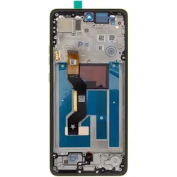 Motorola G86 LCD-Display + Touch-Einheit + Frontabdeckung Grün (Golden Cypress) (Service Pack) (Display), Mobilgerät Ersatzteile, Grün