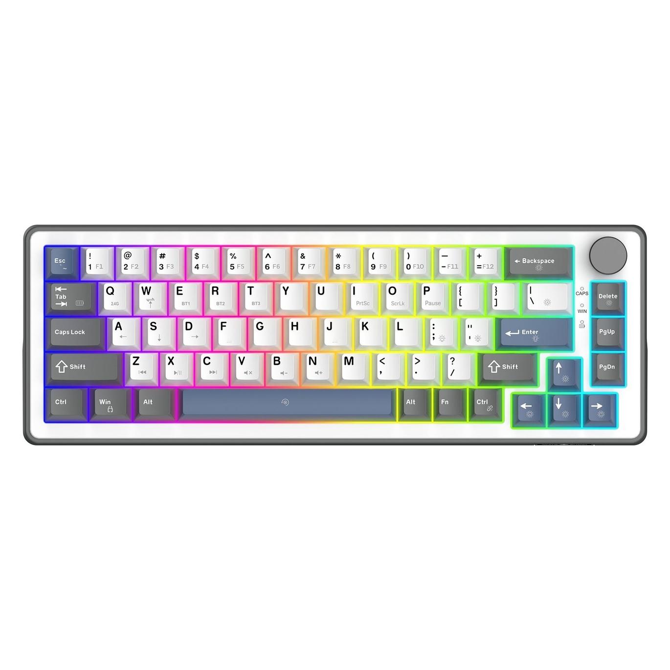 White Shark EXCALIBUR M GK-009251 Weiss US (US, Kabelgebunden, Kabellos) (EXCALIBUR-M-W-US)