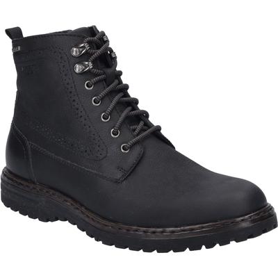 Stiefel JOSEF SEIBEL "Erroll 53, schwarz", Herren, Gr. 43, schwarz, Obermaterial: 100% Rindsleder Leather cow., Schuhe Stiefel