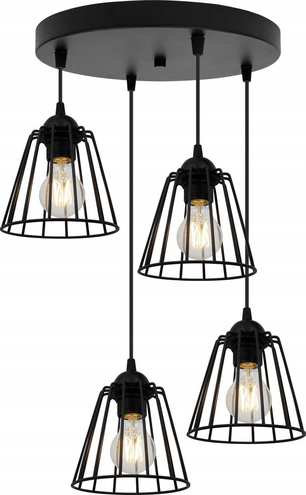 LightHome LED hanglamp zwart