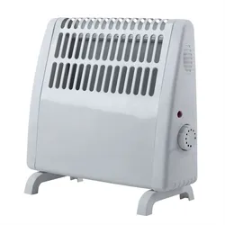 Frostwächter elektrisch Heizlüfter Thermostat einstellbar Elektroheizung Konvektionsheizung, weiß, 450 Watt, BxHxT 26,5x28x12cm