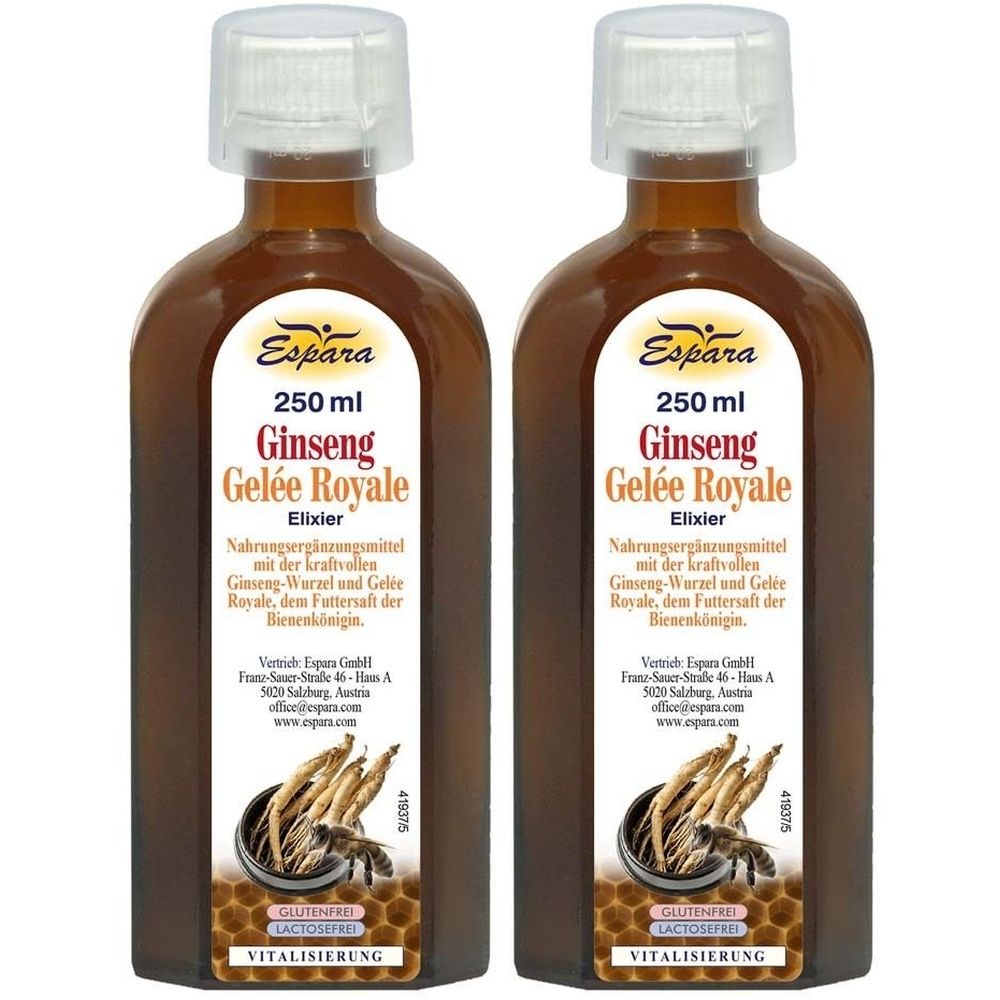 Ginseng Gelee Royale Elixier 2x 2x250 ml