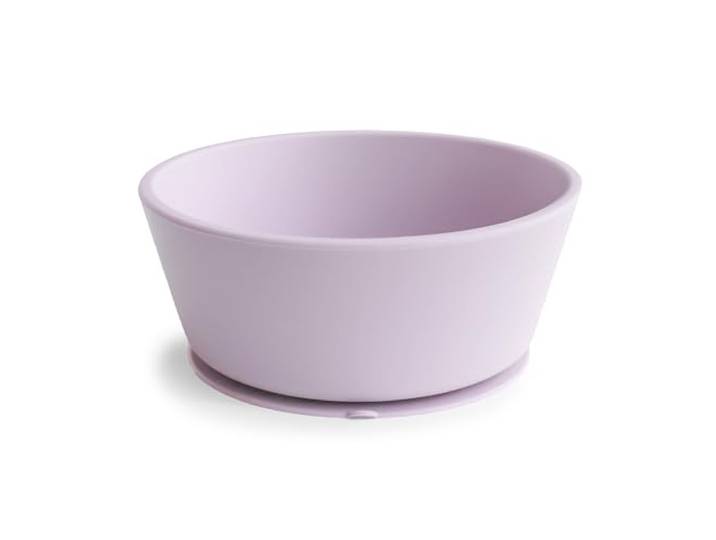 Mushie - Siliconen Kom met Zuignap - Borden & kommen - Soft Lilac