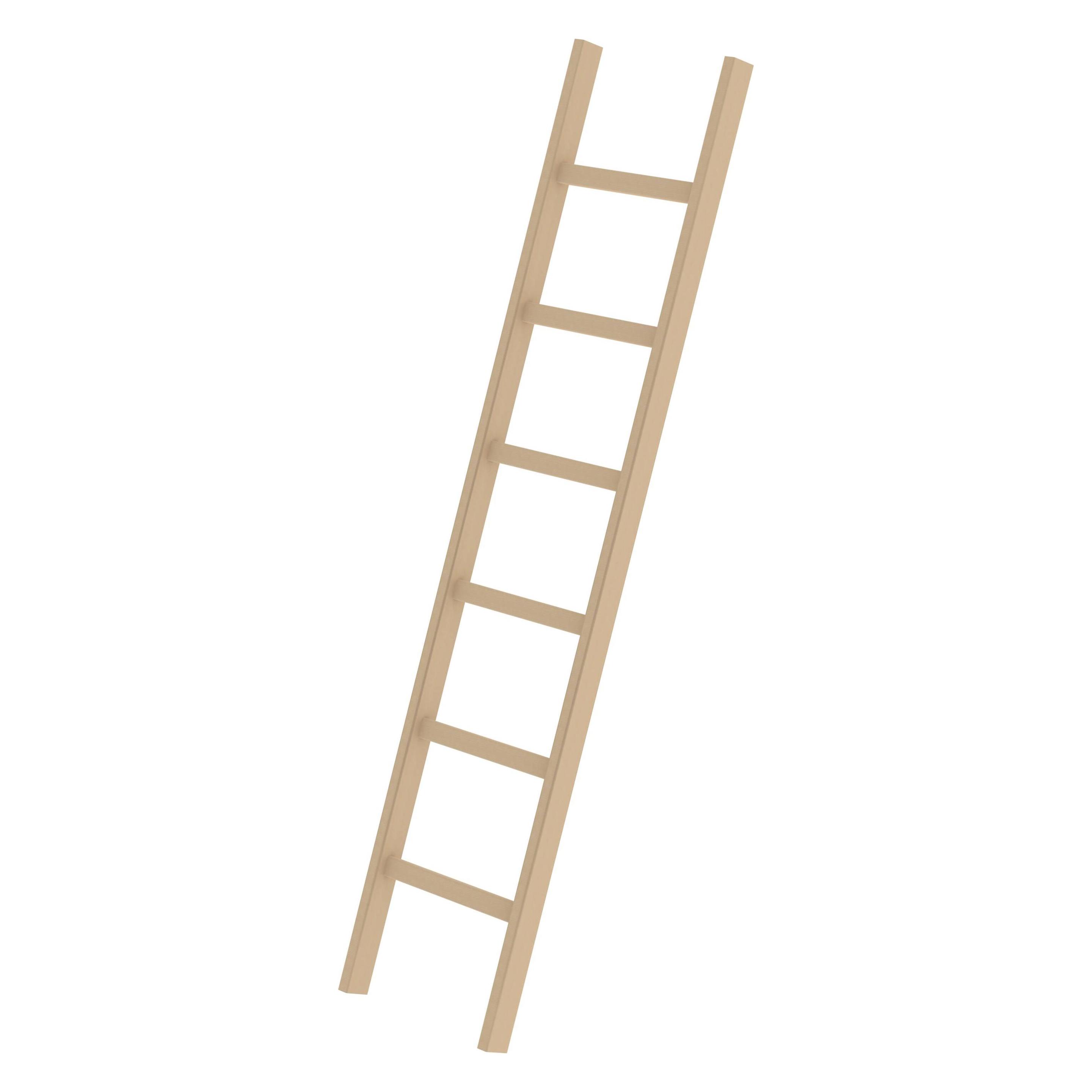 Munk Sprossen-Anlegeleiter Holz ohne Traverse 6 Sprossen (Anlegeleiter, 195 cm) (B001EGT4PG)
