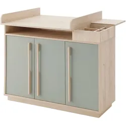 Roba Wickelkommode »Selva« Reed Green und Virginia Chestnut - 118x77x101cm - grün -