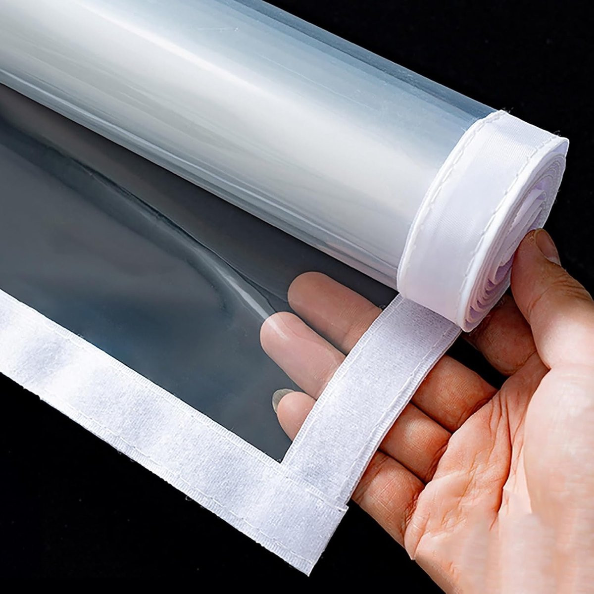 Transparante PVC Raamisolatie Folie - Thermische Isolerende Raamfolie - 40 x 150 cm