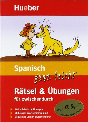 Johannes Schumann - Spanisch ganz leicht Rätsel &amp; Übungen für zwischendurch: 100 spielerische Übungen. Müheloses Wortschatztraining. Bequemes Lernen zwischendurch - Preis vom 19.10.2026 19:33:35 h