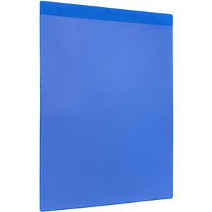 Sprintis Kennzeichnungstasche A4 hoch, mit Aufhängelochung, blau, 10 Stück