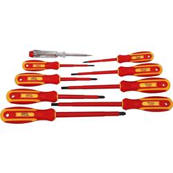 Brilliant Tools BT068010 Elektrotechnik und Feinwerktechnik Schraubendreher-Set 9teilig
