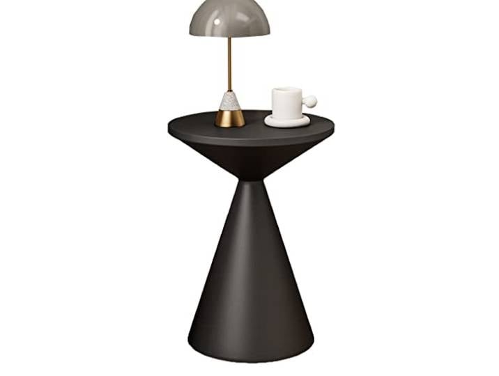 XDgfjrCGKJ Moderner rustikaler Nachttisch aus Metall(Black)