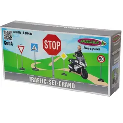 Jamara 460257 Zubehör für schaukelndes/fahrbares Spielzeug Spielzeugverkehrszeichen-Set