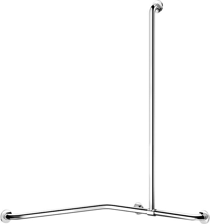 Delabie DUHA verstelbare zadelbeugel met broekbeugel, diameter 32 mm