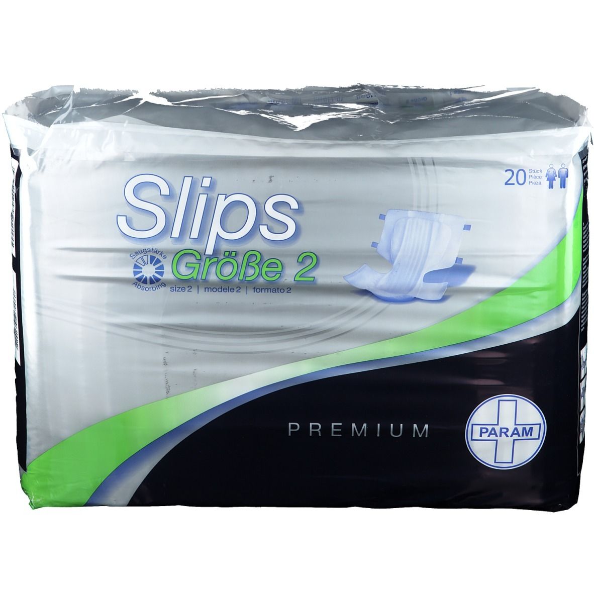 Param Slip Premium Tag Gr.2 20 St Beutel