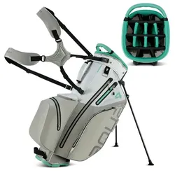 Big Max Aqua Hybrid 4 Standbag grau/mint