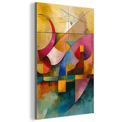 METALLBILD Kunst - Abstrakt - Modern 20x30 cm