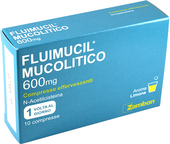 GMM FARMA Srl FLUIMUCIL MUCOL*10CPR EF600M GMM