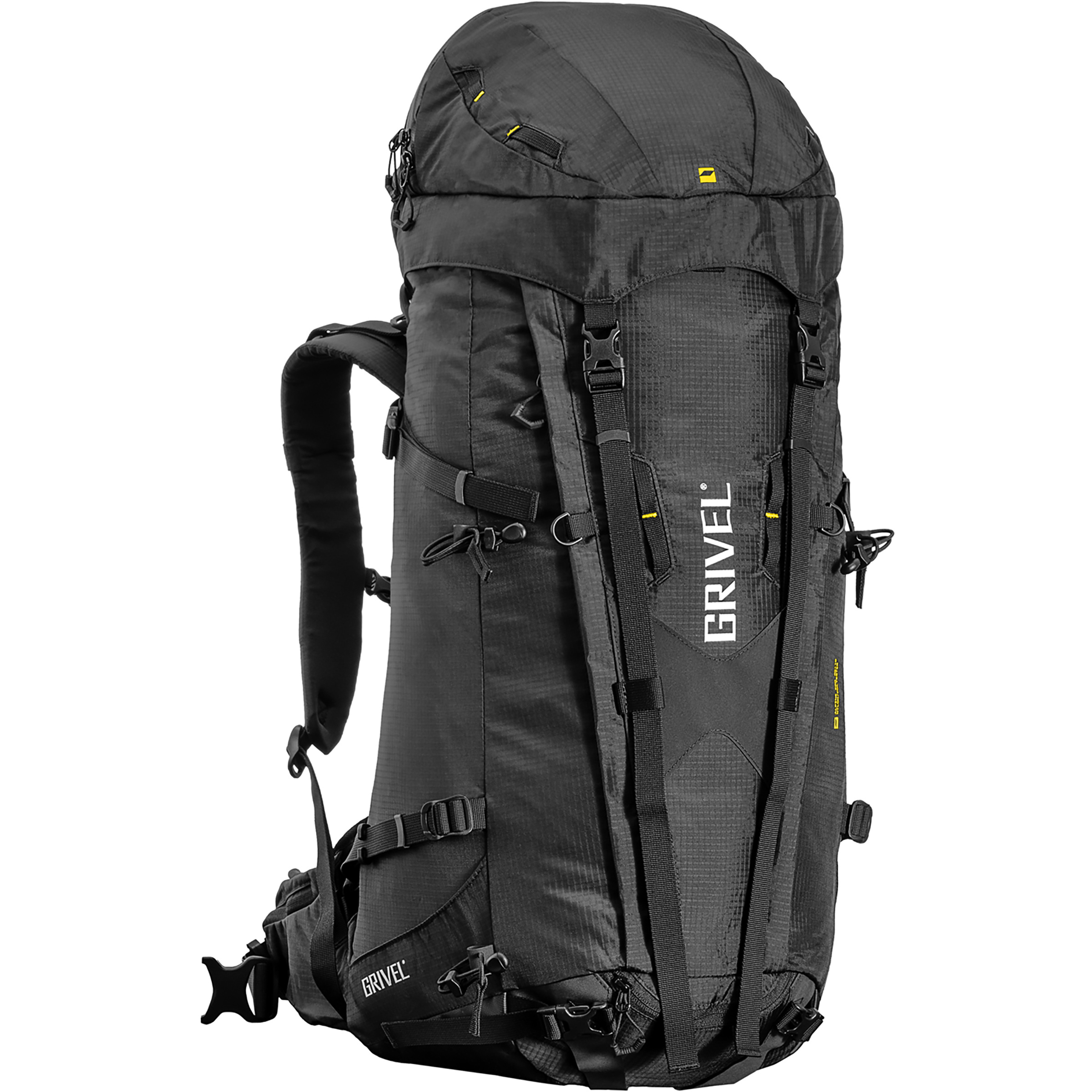 Grivel Alpine Pro 40+10 Kletterrucksäcke black Größe 40+10L Trekking