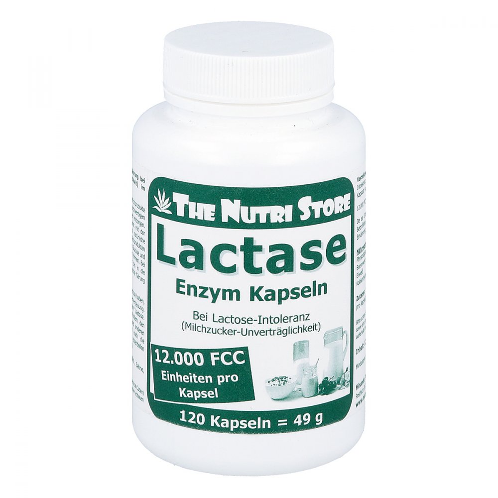 Hirundo Products Lactase 12000 Fcc Enzym Kapseln 09886376