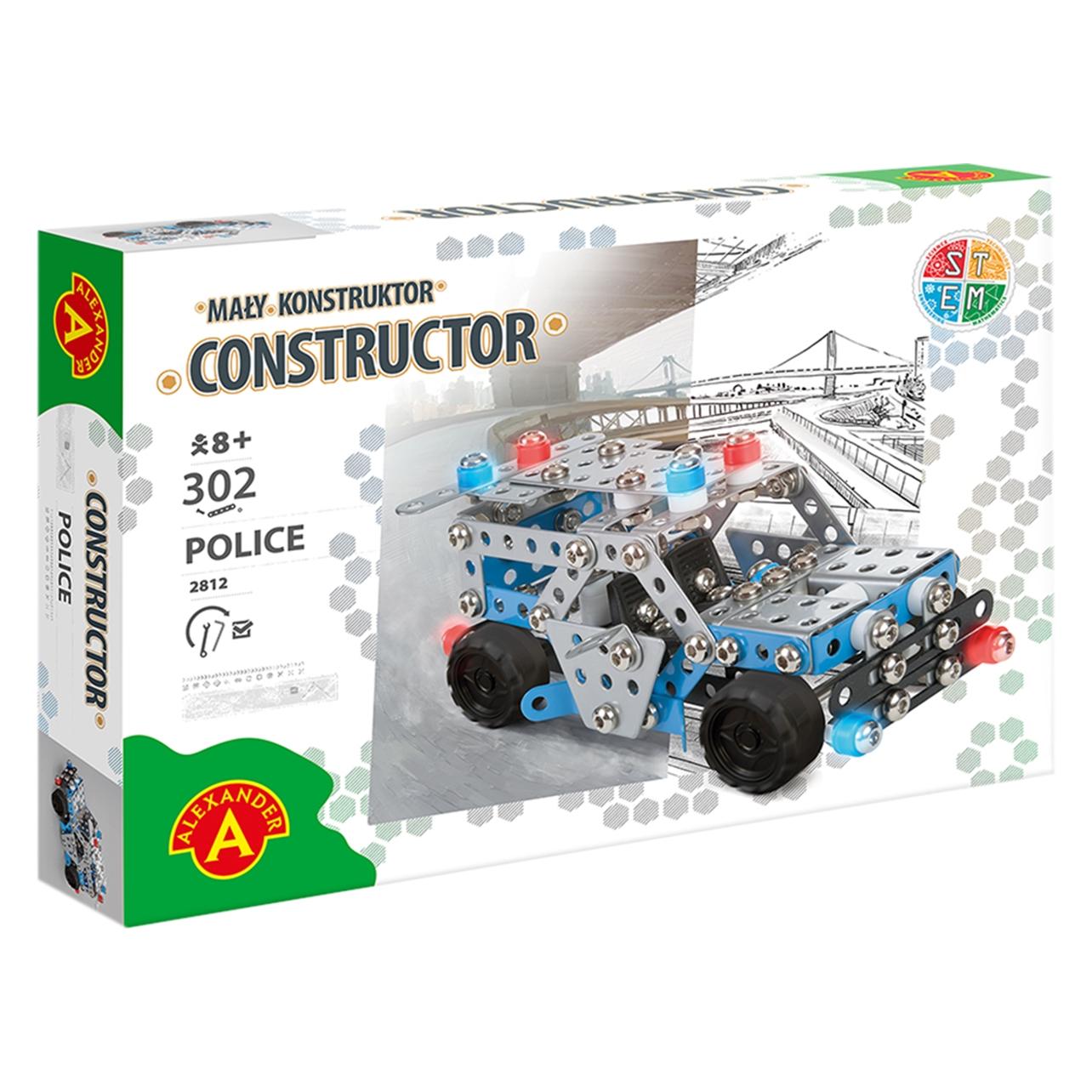 Alexander Constructor Police Patrol Car (2812)