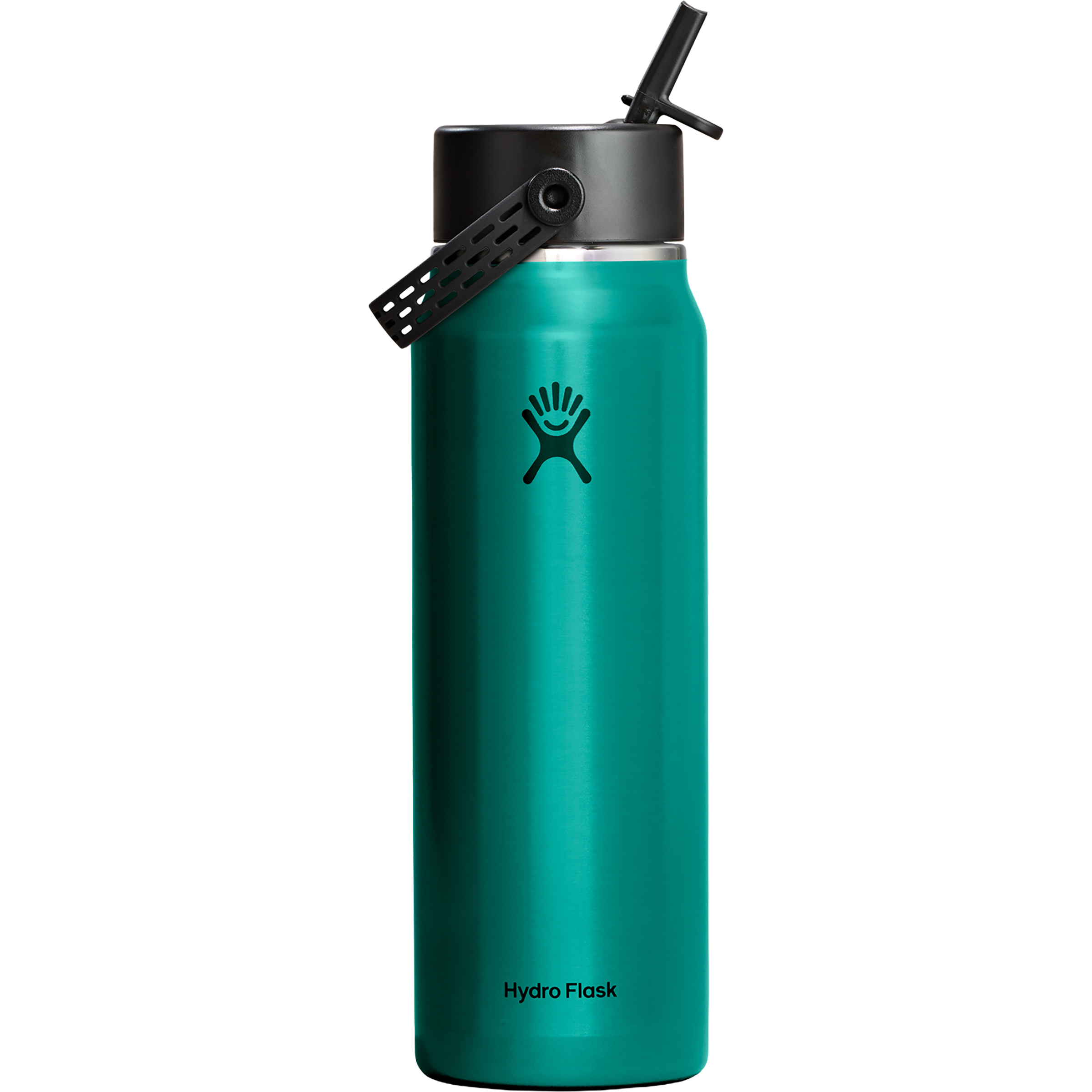 Hydro Flask 32oz Lightweight Wide Flex Straw Isolierflasche Isolierflaschen tuerkis Größe 0.946L Camping