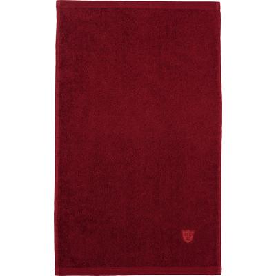 Gaestehandtuecher ROSS "Vita 4004", rot (marsala), B:30cm L:50cm, Frottier, Obermaterial: 100% Baumwolle, Handtücher, Bestickung ROSS-Emblem