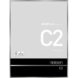 Nielsen Bilderrahmen C2 Aluminium Silber / 60 x 80