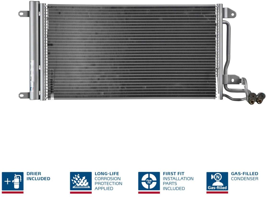Kondensator, Klimaanlage NISSENS 940093
