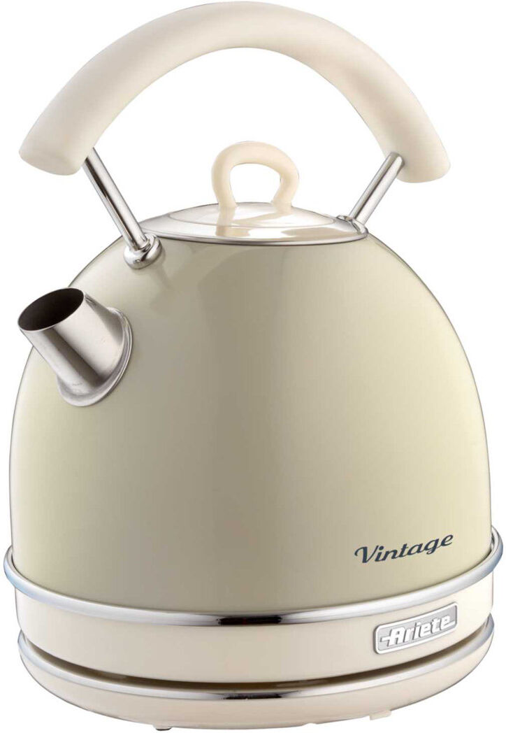 Ariete Vintage 1.7L Dome Electric Kettle Cream 1.7L
