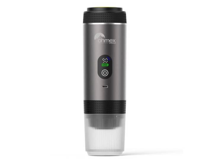 Ohmex Tragbare 3in1 Reise-Kaffeemaschine