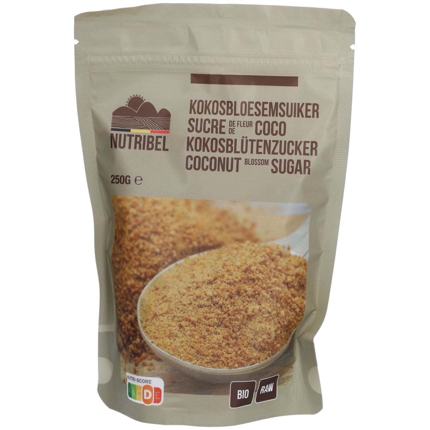 Nutribel Kokosbloesemsuiker bio & raw 250g 250 g Puder