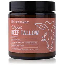 Body Restore, Bodylotion, Geschlagene Rindertalg-Balsam Orange Grapefruit (Körpercreme)