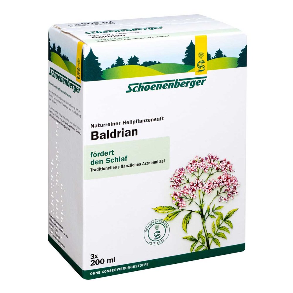 SALUS Pharma GmbH Schoenenberger Naturreiner Heilpflanzensaft Baldrian 00699750