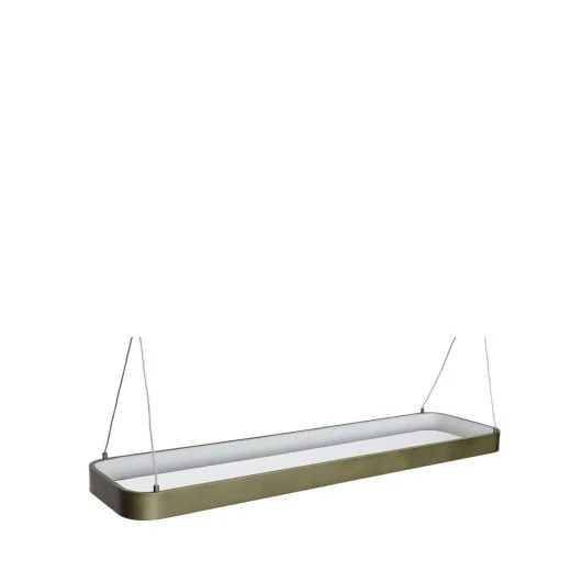 Hubsch Tube hanglamp large metallic groen