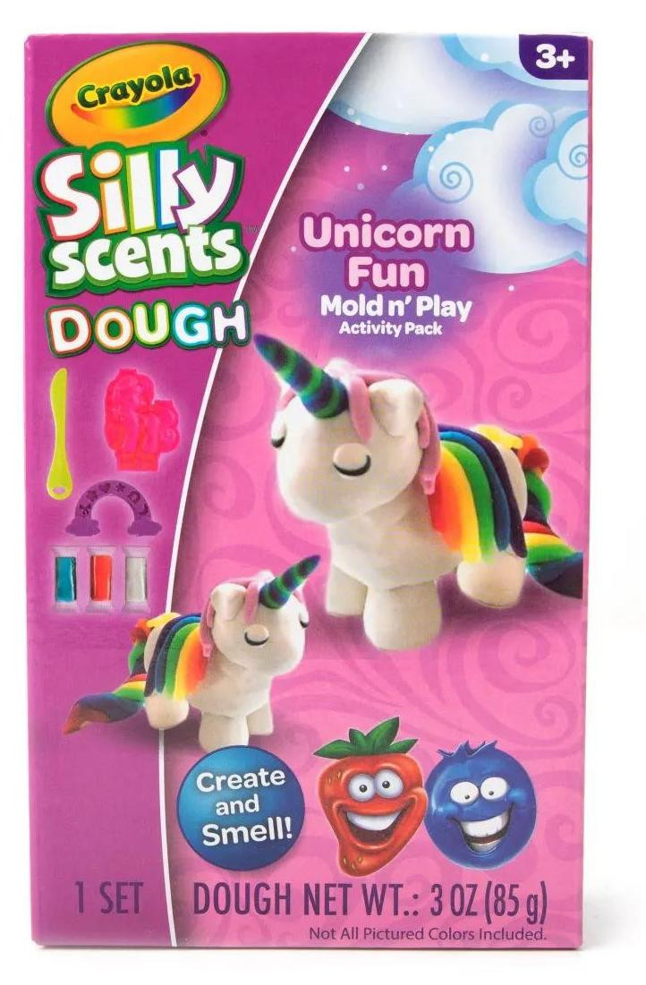 Crayola Silly Scents Eenhoorn Knijpdeeg Set