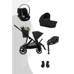 Cybex Gazelle S LUX Travel System - Ease Plus M, Farbe: Almond Beige / Taupe