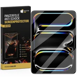 6x Panzerfolie für iPad 2026 Anti-Shock HD klar Displayschutz Schutzfolie Screen-Protector, Anti-Kratz, Anti-Schmutz