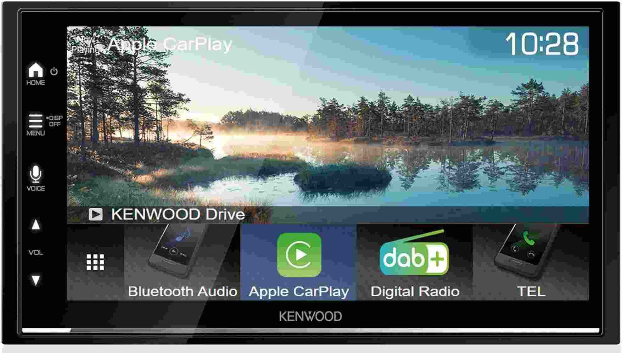 Kenwood DMX7722DABS, Schwarz, 2 DIN, NTSC, PAL, AAC, FLAC, MP3, WAV, WMA, BMP, JPEG, PNG, H.264, MKV, MPEG1, MPEG2, MPEG4, WMV